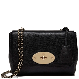 Mulberry Lily Black Glossy Goat